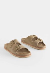 Next BUCKLE  - Slip-on sandaler - taupe brown