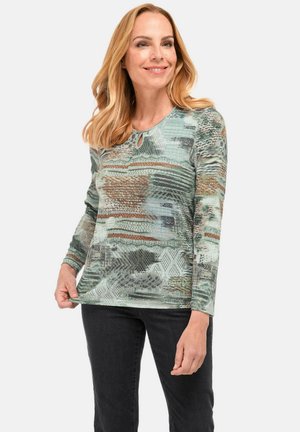 DRUCK AUSSERGEWÖHNLICHES  - Langarmshirt - sage   patterned