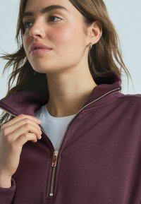 Next HALF ZIP - Pusa - burgundy red