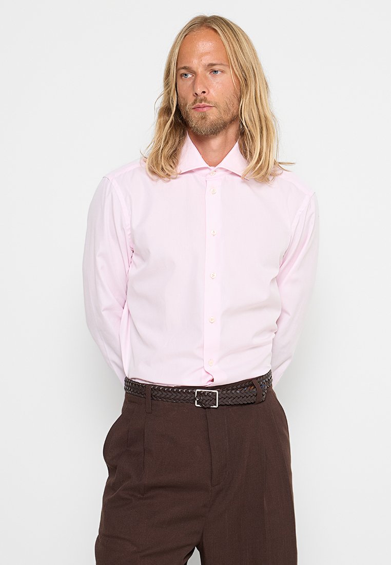 van Laack Zakelijk overhemd donkerroze