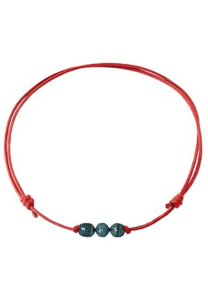 WOA NECKLACE TAHITIAN PEARL 8-9 MM FINE SILVER 925/1000 - Collier - rouge