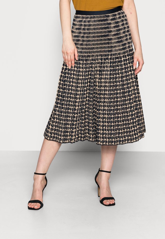 RIBANE - Pleated skirt - oak tree