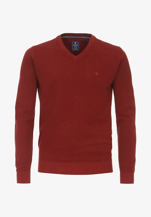 Redmond MIT V-AUSSCHNITT - Jumper - rot