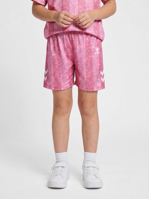 Hummel, HUMMEL UNISEX - Korte sportsbukser - chateau rose/bright white