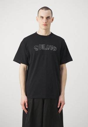 T-shirts med print - black