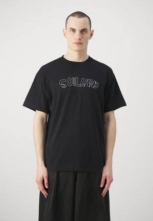 T-shirt print - black