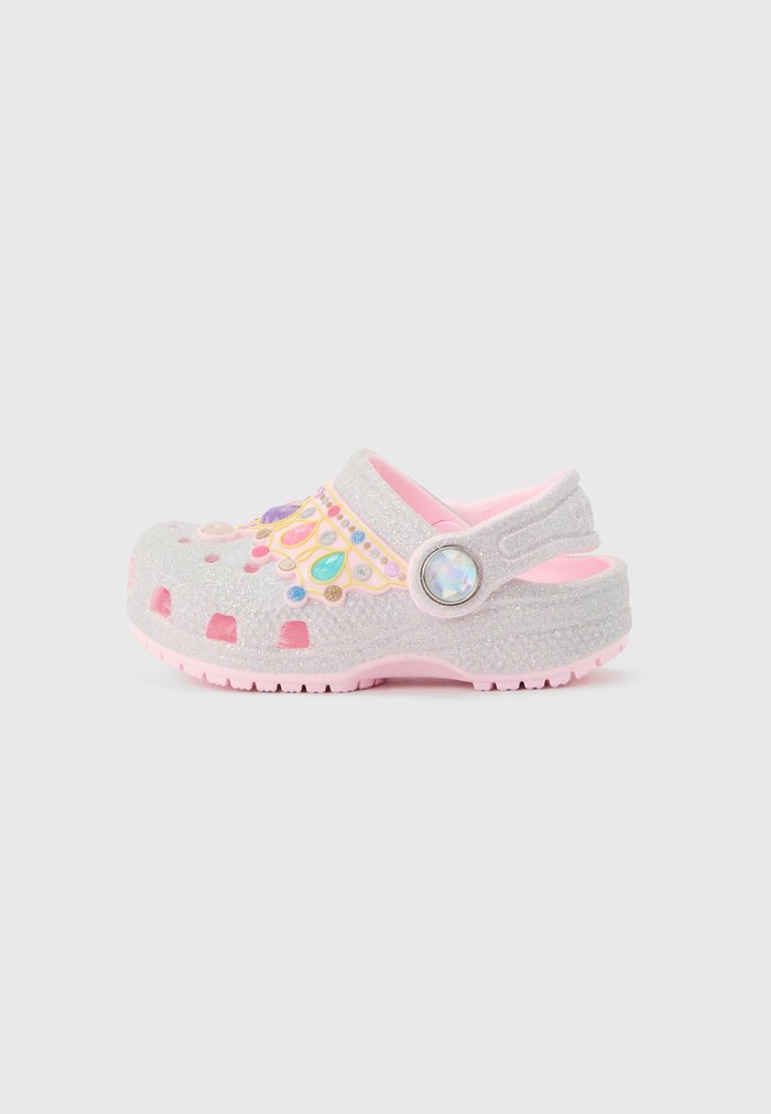 Crocs CLASSIC PRINCESS - Clogs - pink milk/multi-coloured