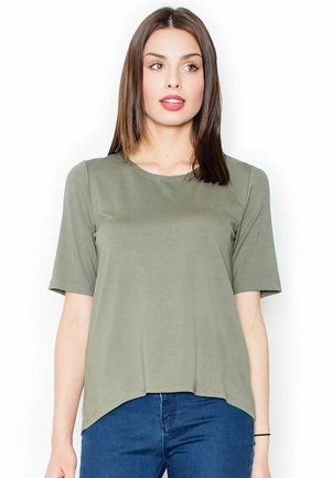 Blouse - olive green