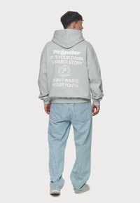 Pegador - HARLAN HOODIE - Hoodie - washed pearl grey Thumbnail Image 1