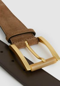 Reiss SQUARE ROLLER  - Cinturón - tan