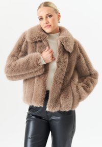 GINI LONDON Winter jacket - stone