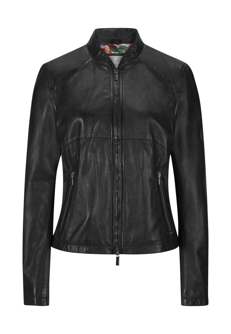 Milestone Skinnjacka - black
