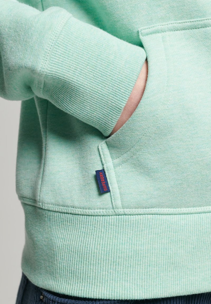 Damen Kleider | Superdry Sweatjacke green/grün - KH13793 Damen Kleider | Superdry Sweatjacke green/grün - KH13793