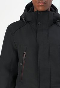 TOM TAILOR SNOW COAT - Zimski kaput - black