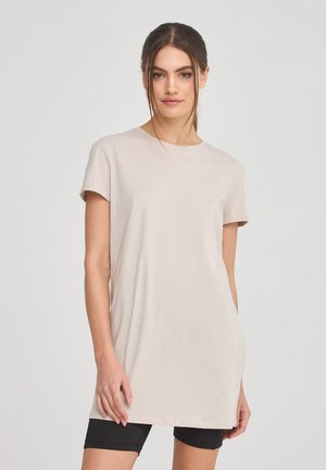 Terranova TINTA UNITA - T-shirt basic - grigio chiaro