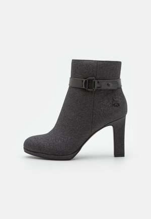 Bottines à talons hauts - black