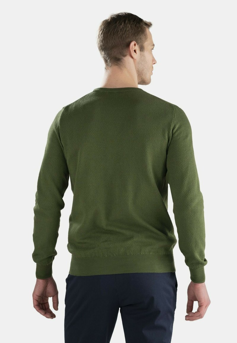 Herren Strickjacken | Harmont & Blaine NOCCIOLINO Strickpullover oliva/oliv - CR11177 Herren Strickjacken | Harmont & Blaine NOCCIOLINO Strickpullover oliva/oliv - CR11177