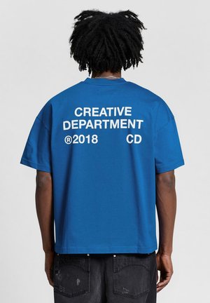 Reternity CREATIVE DEPT - Print T-shirt - blue