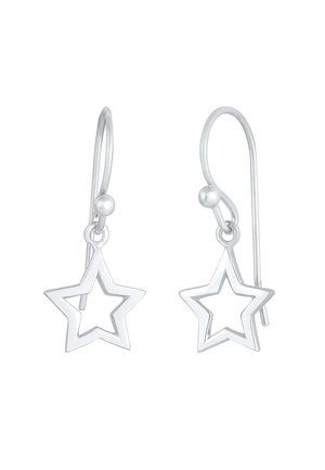 STAR CUT OUT - Øreringe - silberfarben