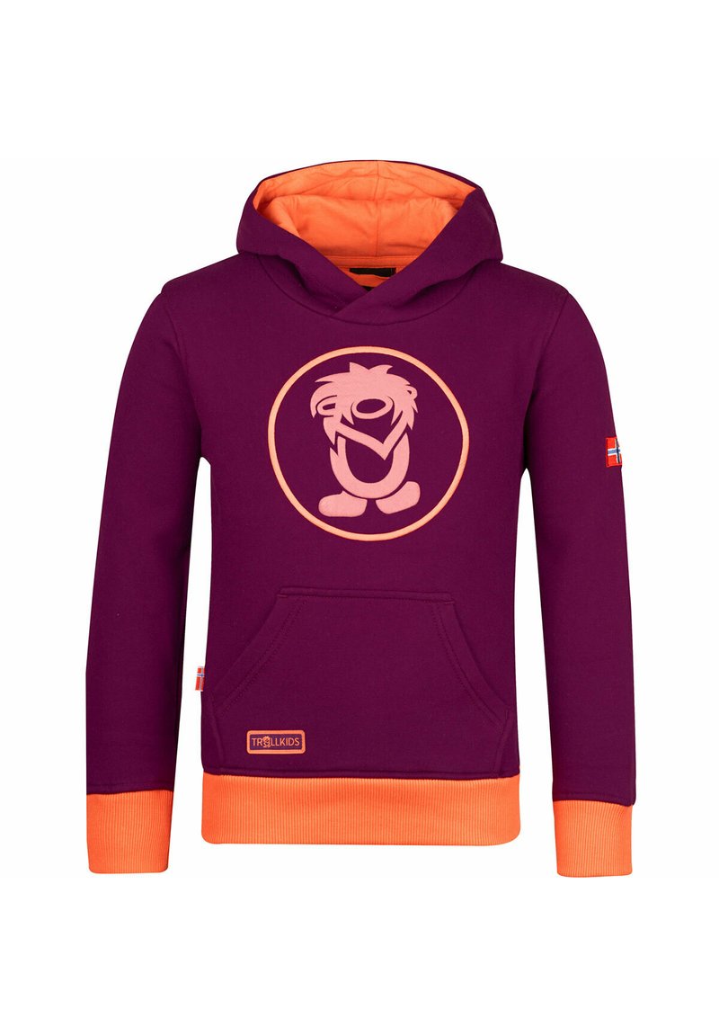 Trollkids Hoodie paars