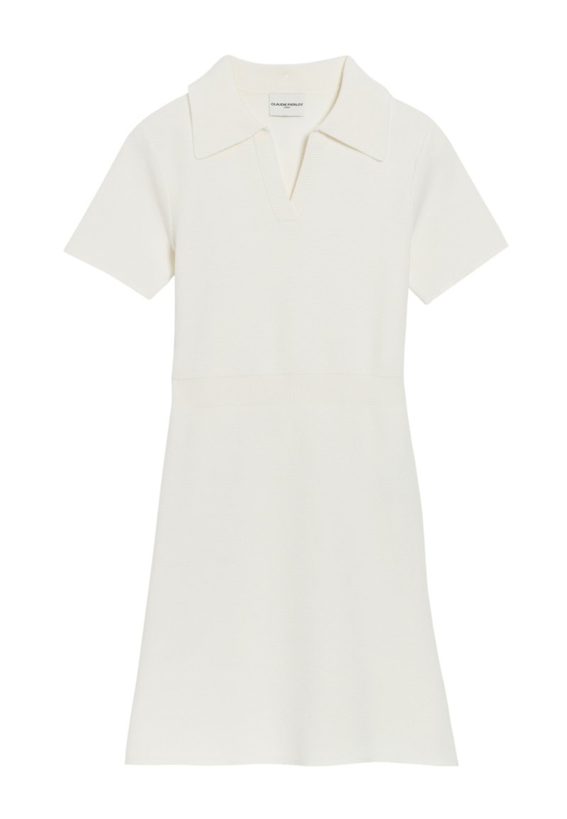 CLAUDIE PIERLOT Gebreide jurk crème