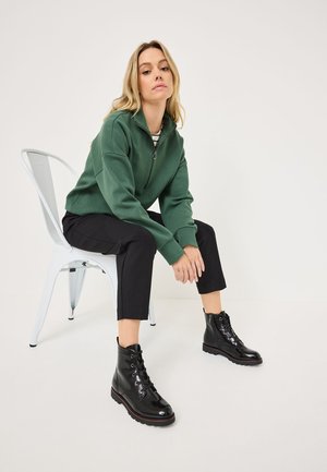 Tamaris ELEGANTE MIT TOUCH-IT - Bottines à plateau - black patent