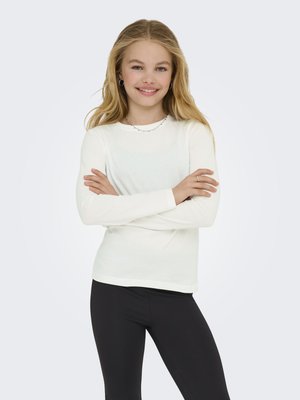 ONLY GIRLS KOGNEW  - Hosszú ujjú felső - offwhite