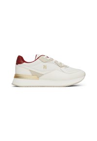 Tommy Hilfiger CHIC CHUNKY RUNNER - Tossud - ancient white/magma red