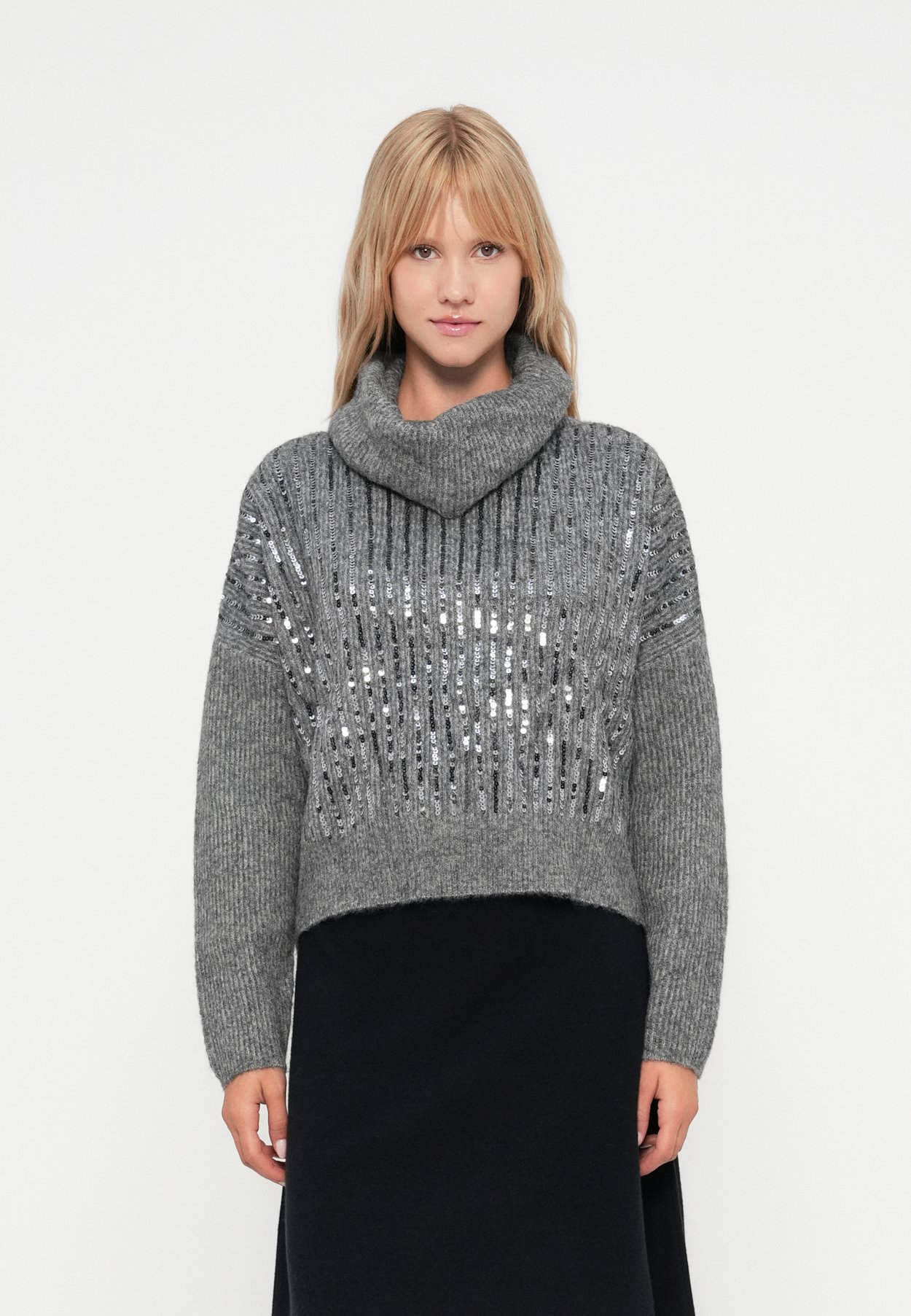 ONLMIU COWL NECK SEQUIN