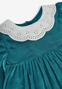JoJo Maman Bébé SCALLOP COLLAR REGULAR FIT - Rochie cocktail/Rochie petrecere - teal