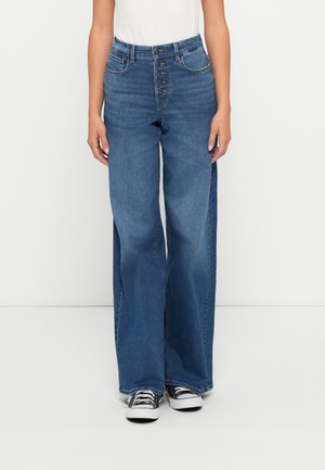 ONLMADISON BLUSH - Straight leg jeans - medium blue denim