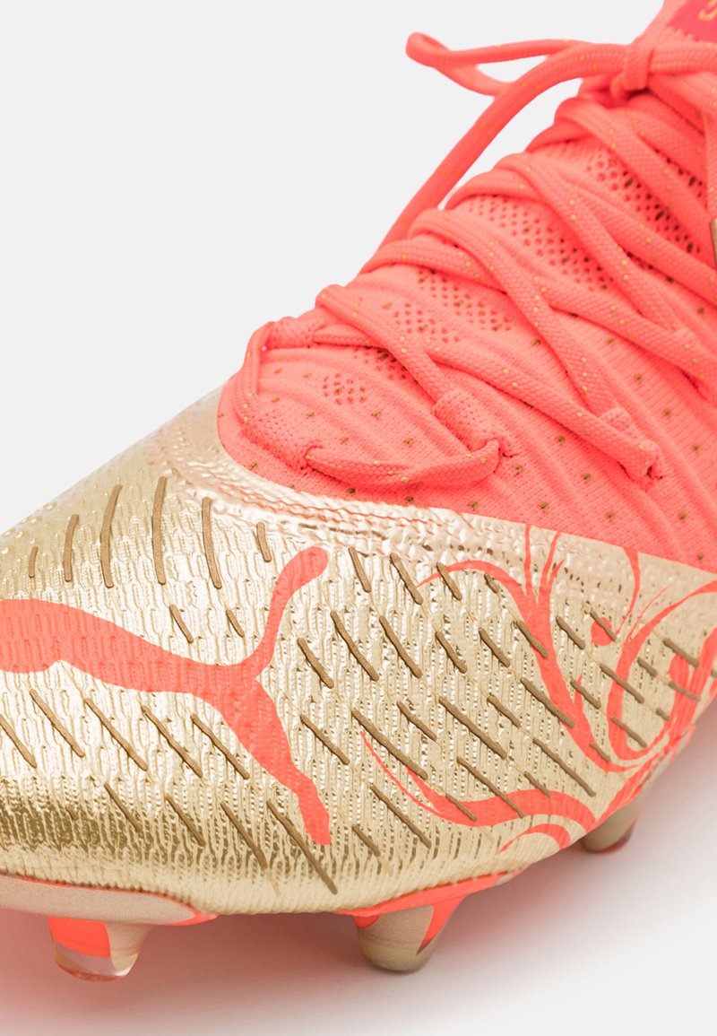 Pasteles Aditivo Cumplir Puma FUTURE 1.4 NEYMAR JR FG/AG - Botas de fútbol con tacos - fiery  coral/gold/coral - Zalando.es