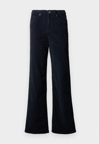 VMTESSA WIDE PANTS - Stoffhose - navy blazer