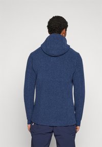 Norrøna FEMUND WARMWOOL3 HOOD - Fleecejacka - indigo night