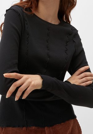 Long sleeved top - black