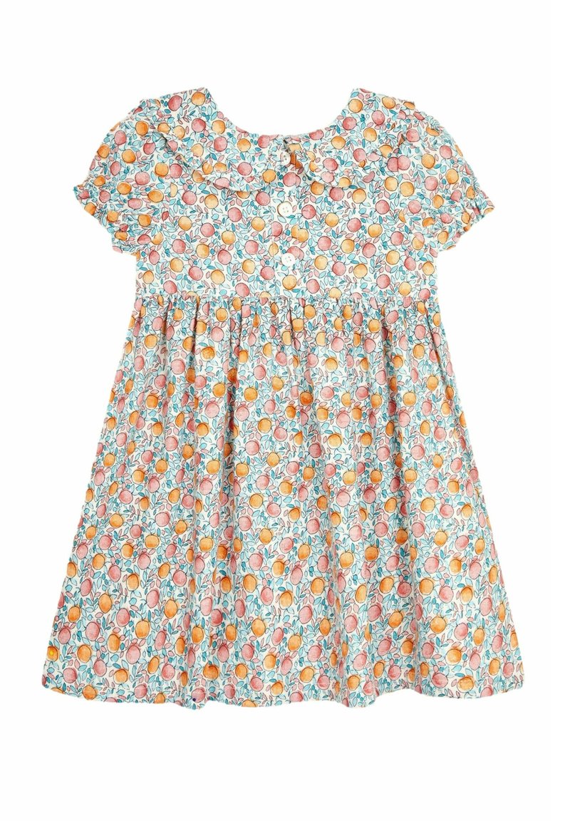 JoJo Maman Bébé BUTTON FRONT COLLAR TEA- REGULAR FIT - Paitamekko - pink apple peach