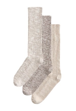 3 PACK - Ponožky - neutral
