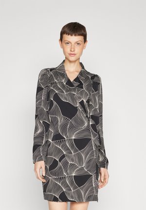 VILA VIMULA WRAP DRESS - Robe de jour - black