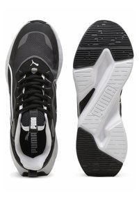 Puma SOFTRIDE SWAY - Zapatillas running asfalto - black cool dark gray