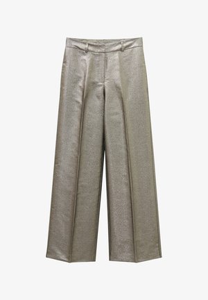 someday. WIDE LEG CATSBY GLAM - Pantaloni - iced gold