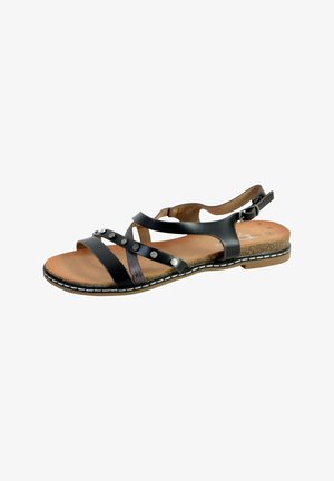 Divine Factory Riemensandalette - black