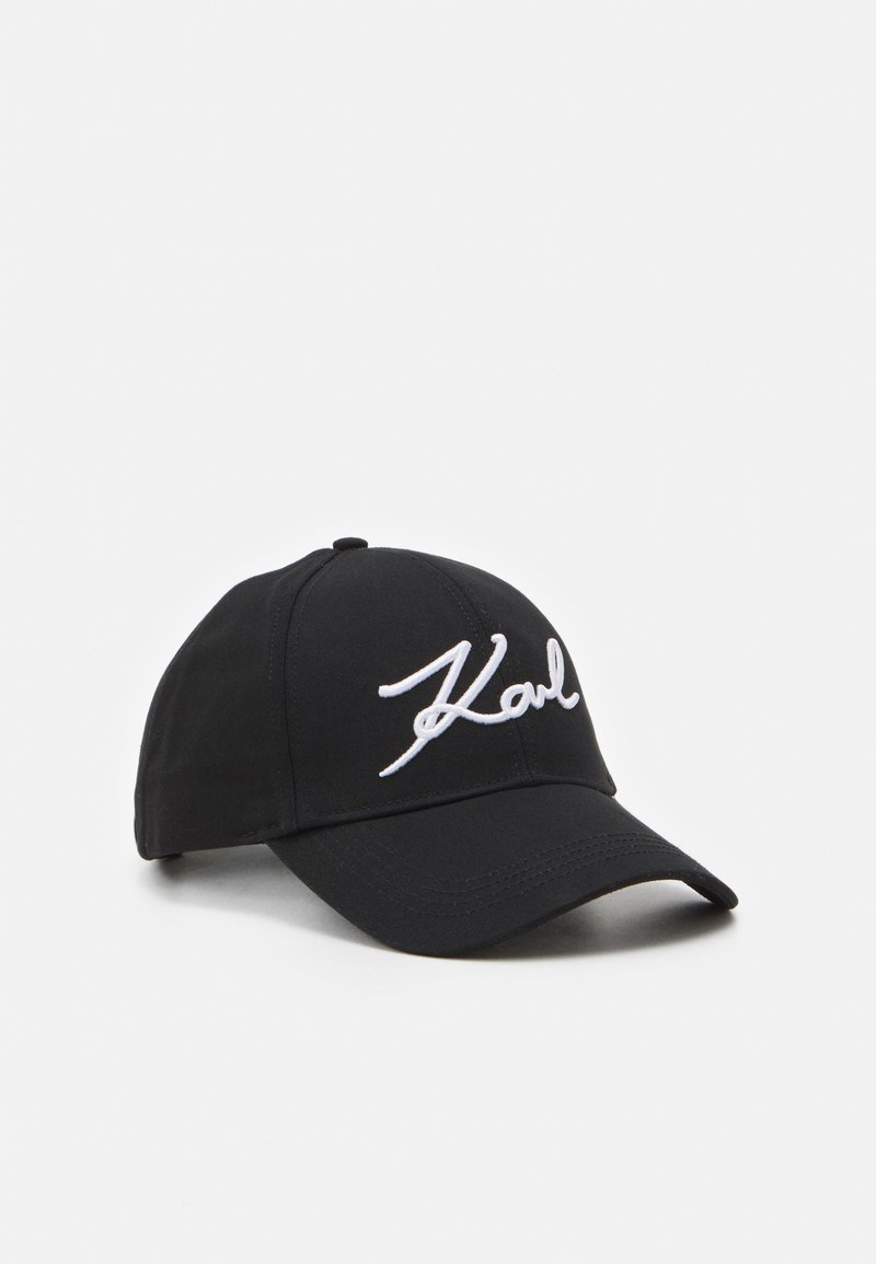 KARL LAGERFELD SIGNATURE - Cap - black/schwarz - Zalando.de