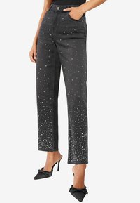 Friends Like These Traperice ravnih nogavica - diamante black
