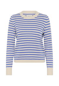 GERTIE - Strickpullover - amparo blue stripe