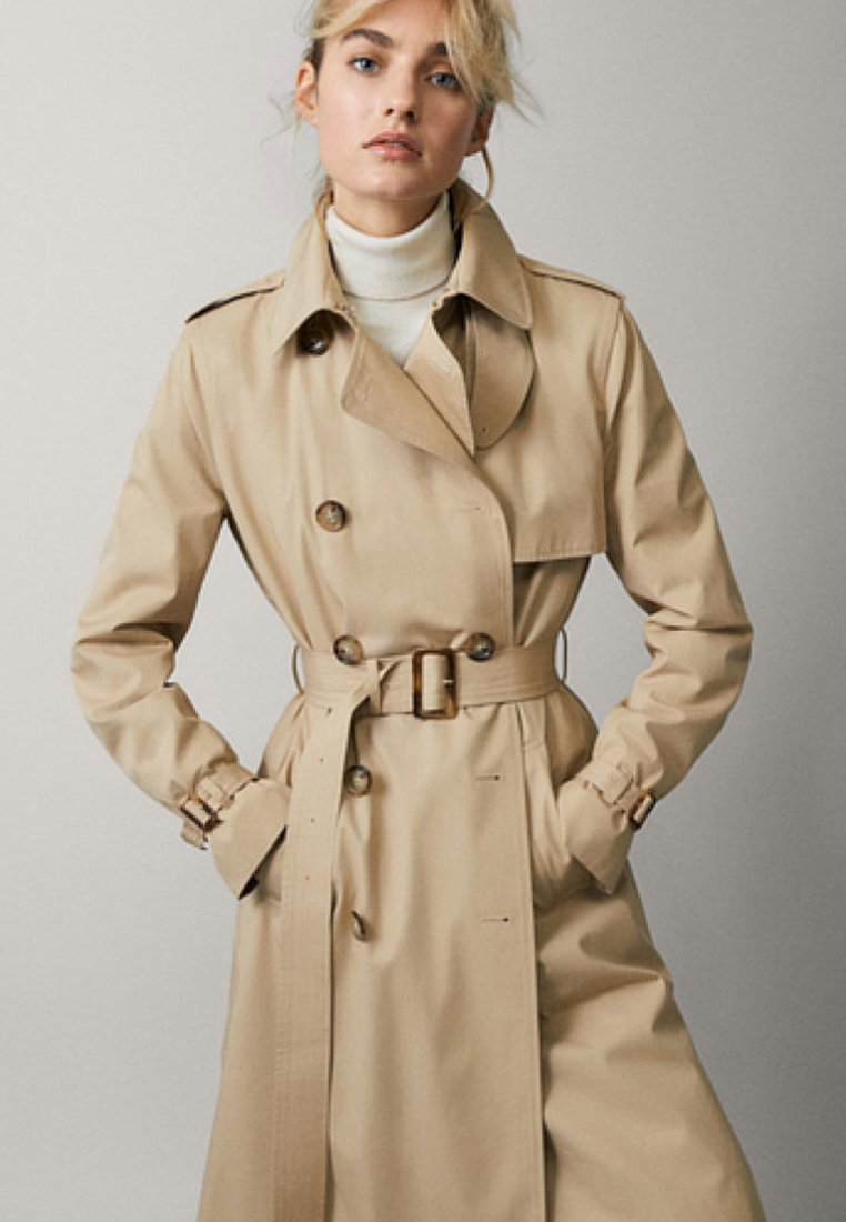 manteau long massimo dutti