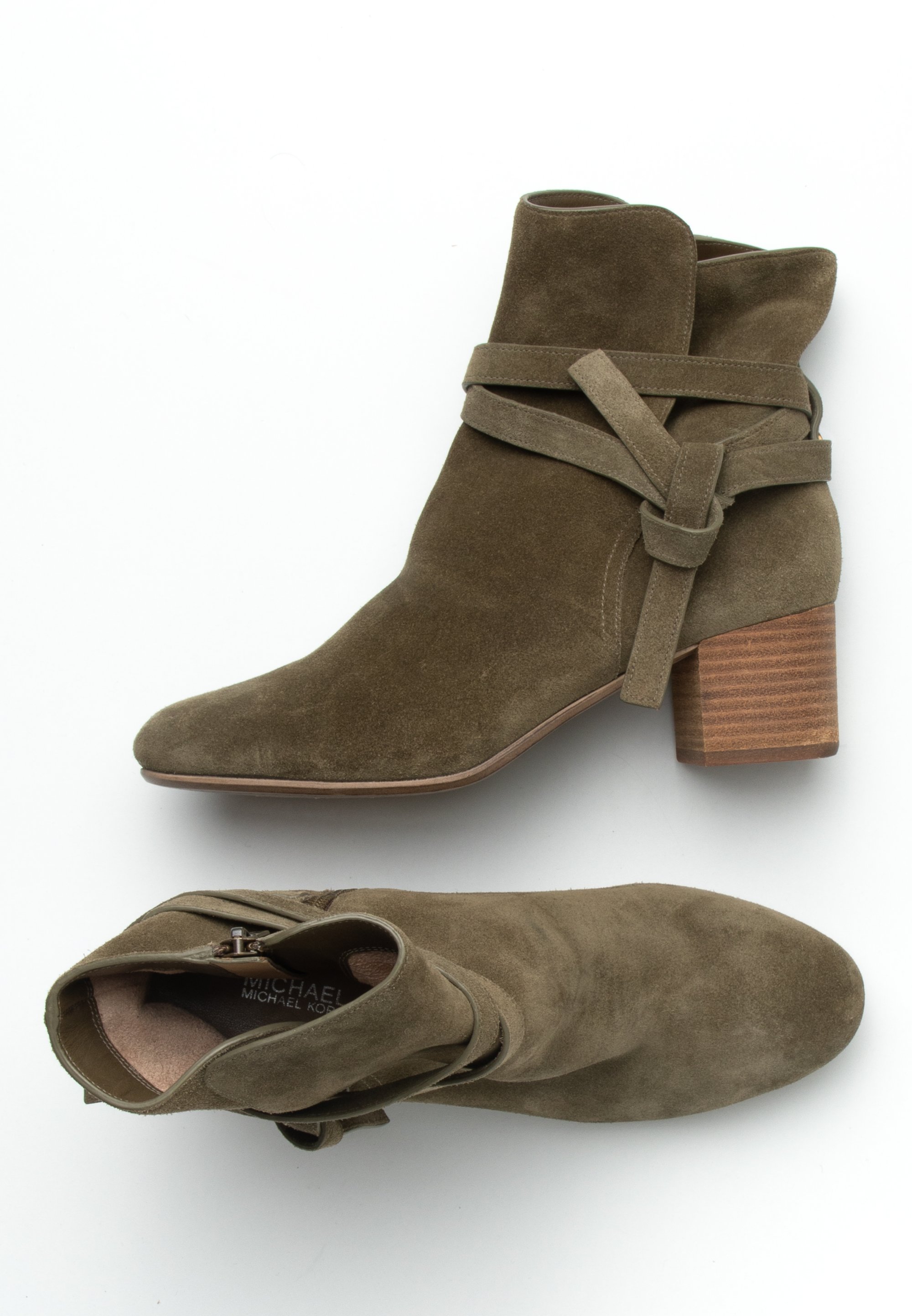michael kors boots green