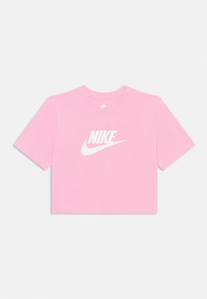 TEE CROP FUTURA - Print T-shirt -  pink