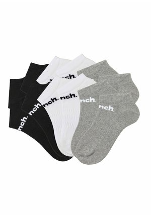 PACK OF 6 - Socken - schwarz /weiß /grau meliert