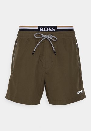 THORNFISH - Shorts da mare - dark green