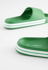 Next STRIPE - REGULAR FIT - Badesandaler - green